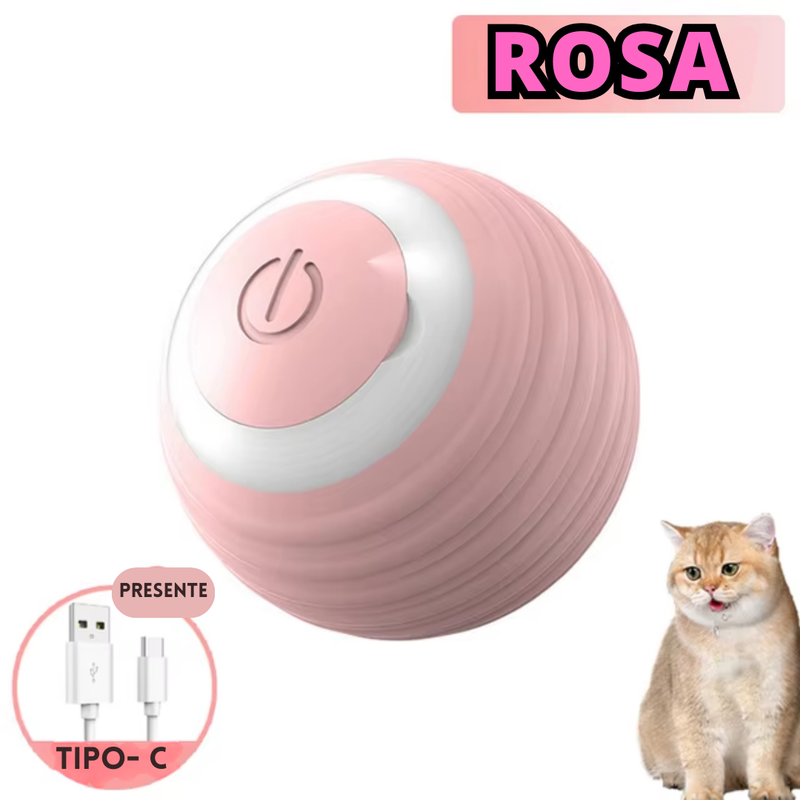 Bola interativa para Gatos e Cachorros - Rolagem Automática